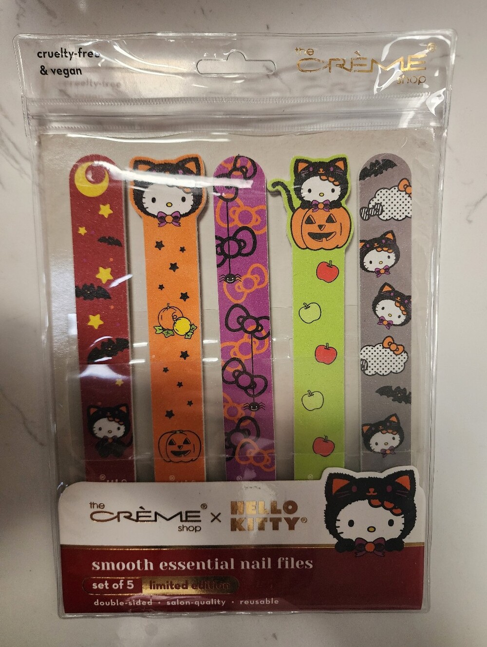The Crème Shop x Hello Kitty Halloween Nail Files - Brand New
